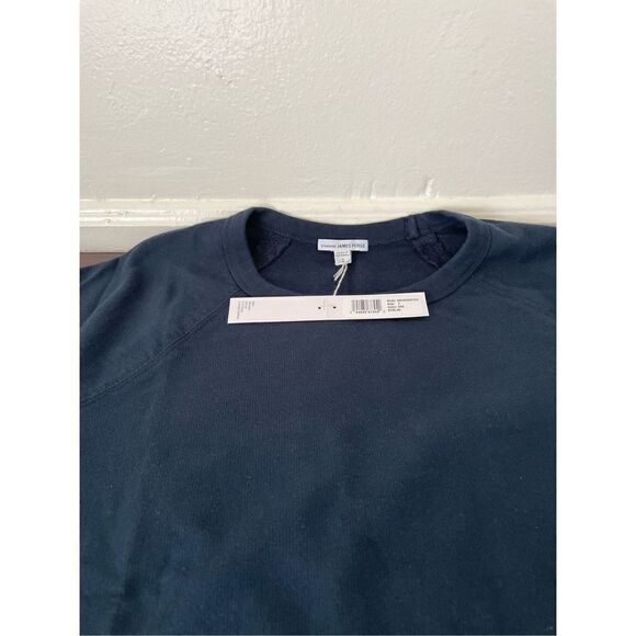 James Perse long raglan sleeve cotton French Terry dress size 2( US4-6) NWT - Picture 5 of 7
